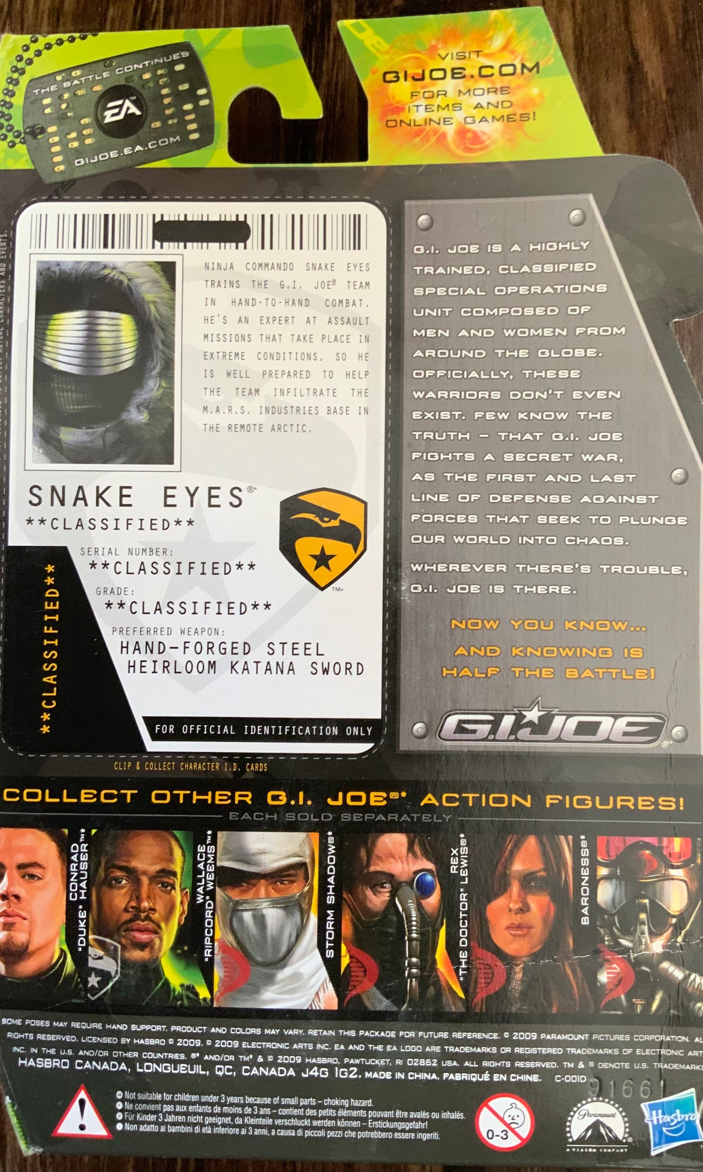G.I.Joe: Snake Eyes Artic Assult