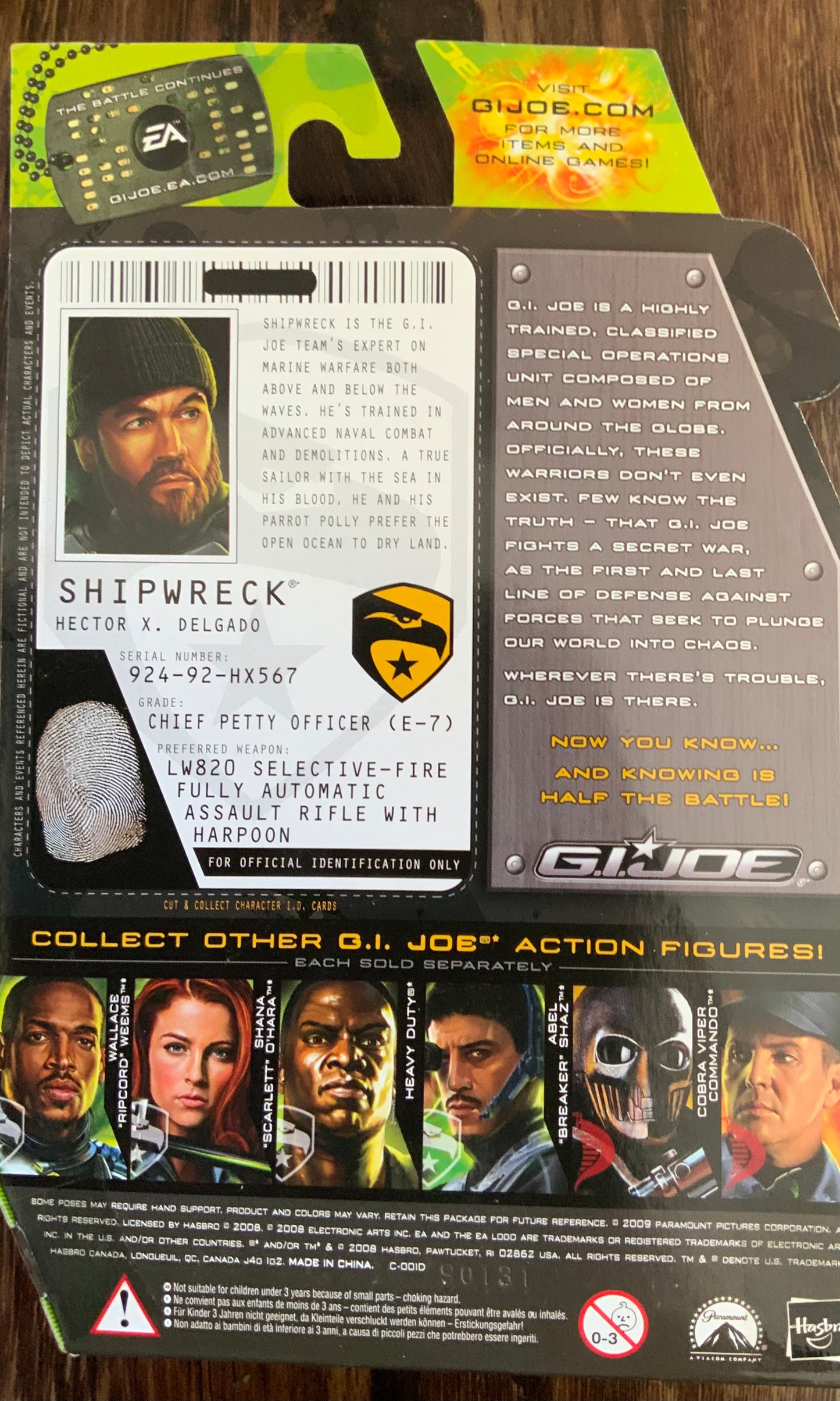 G.I.Joe: Shipwreck Naval Commando