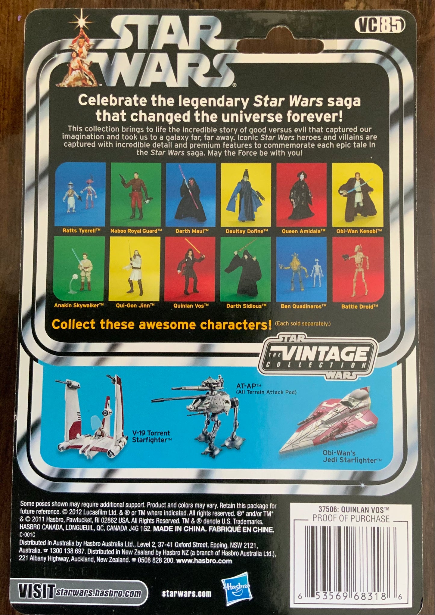 Star Wars The Phantom Menace Quinlan Vos