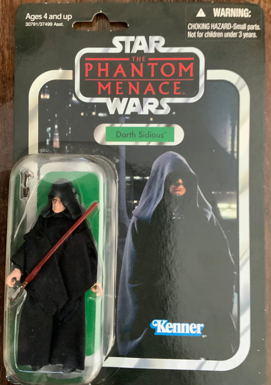 Star Wars Phantom Menace Darth Sidious (w/o sticker)