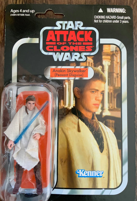 Star Wars Attack of the Clones Anakin Skywalker Peasant Disguise