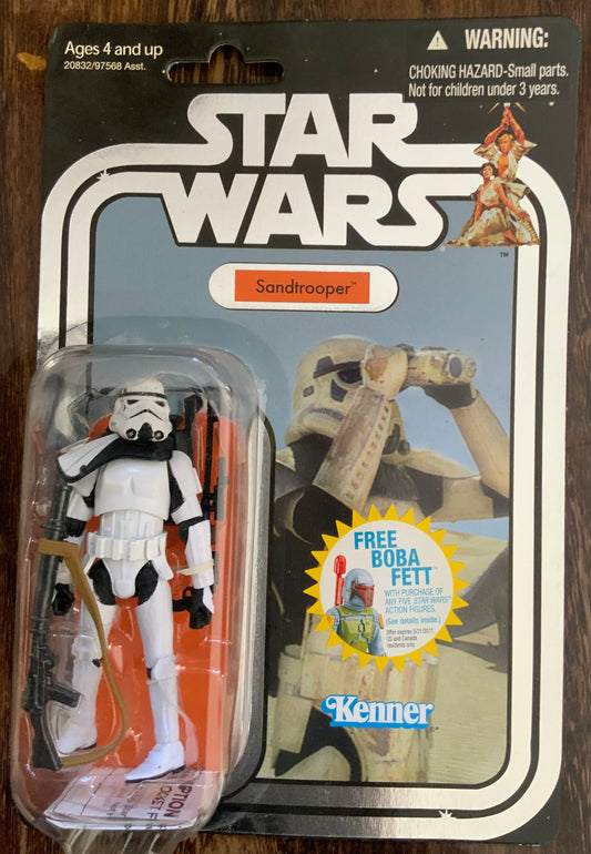 Star Wars A New Hope Sandtrooper Foil Card