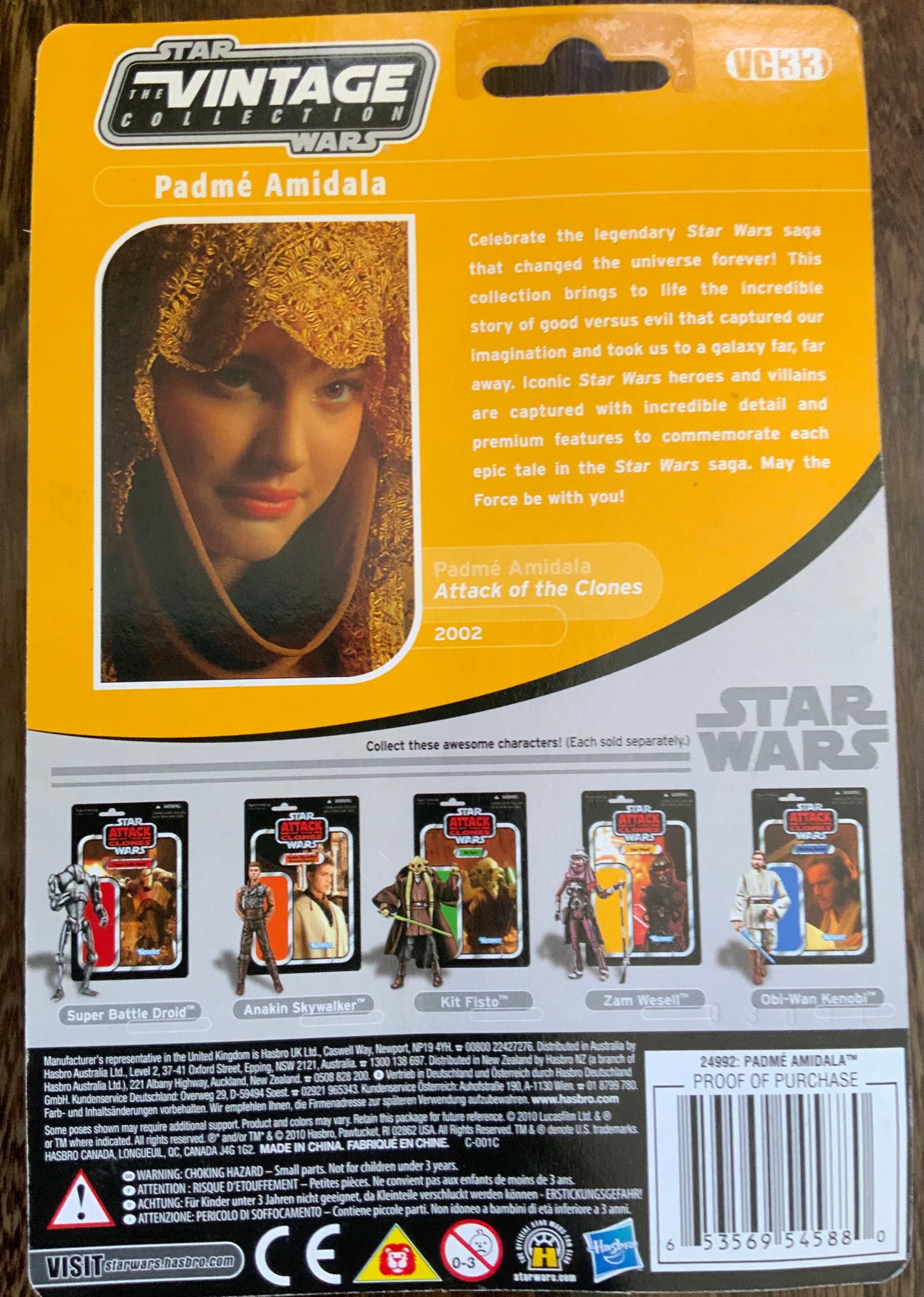 Star Wars Attack of the Clones Padme Amidala Peasant Disguise
