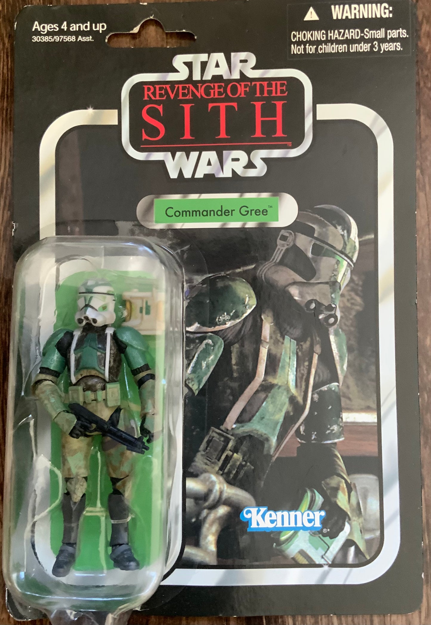 Star Wars Revenge of the Sith Commander Gree