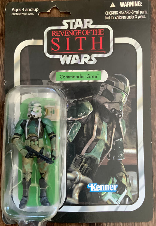 Star Wars Revenge of the Sith Commander Gree