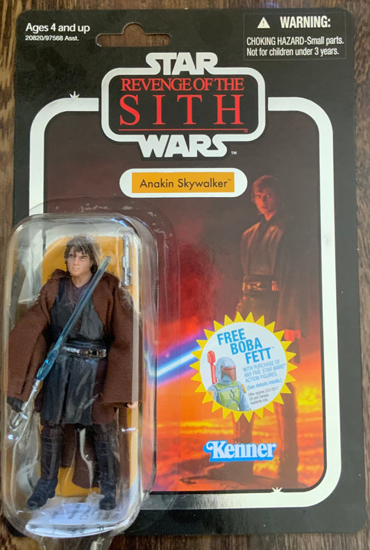 Star Wars Revenge of the Sith Anakin Skywalker FOIL CARD