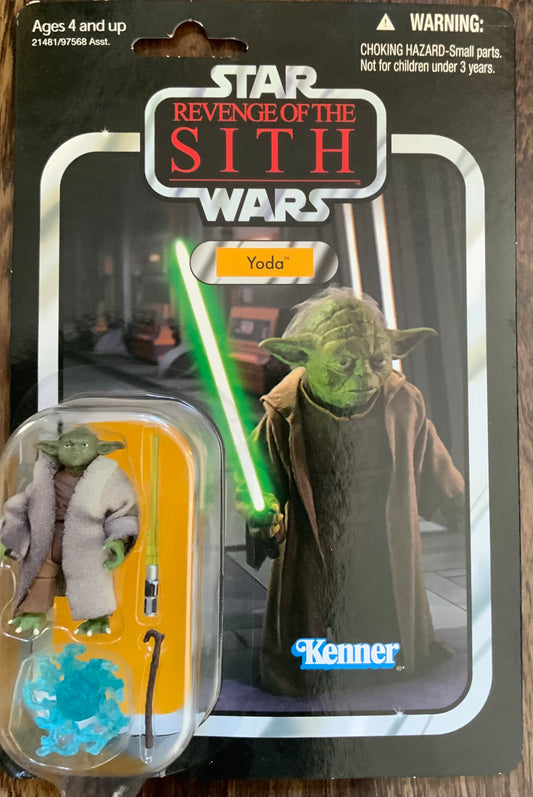 Star Wars Revenge of the Sith Yoda (w/o Sticker)
