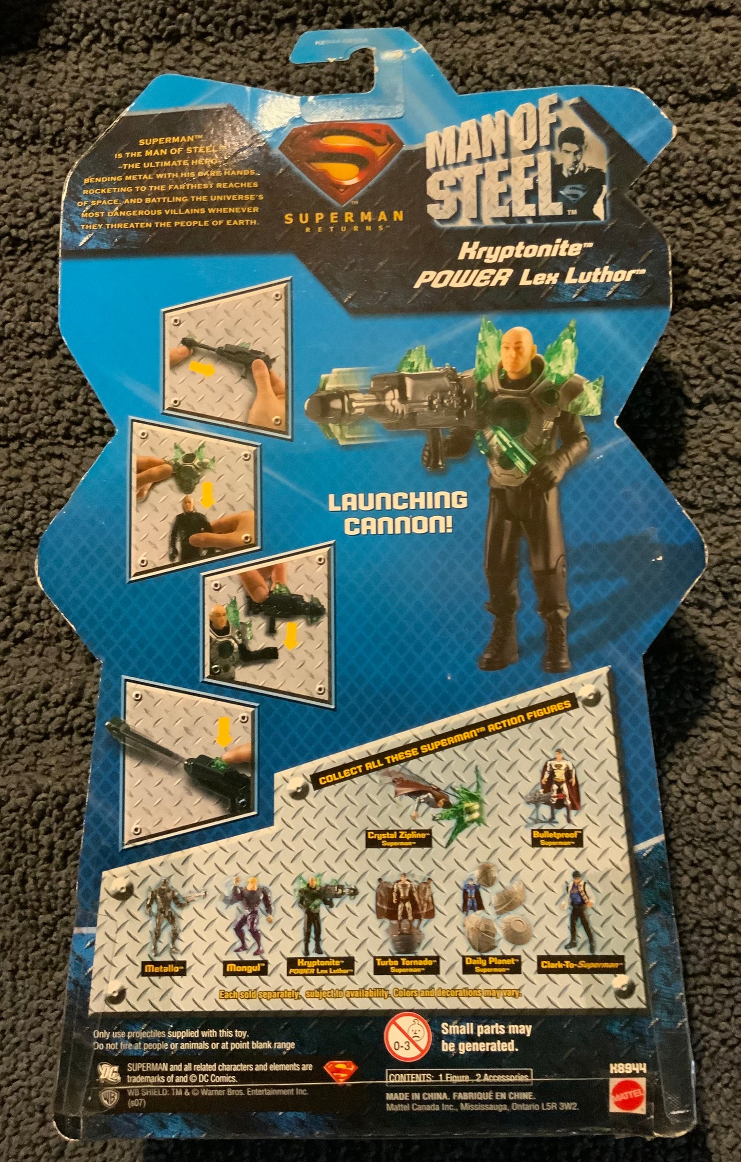 Superman Returns: Lex Luthor Kryptonite Power Suit