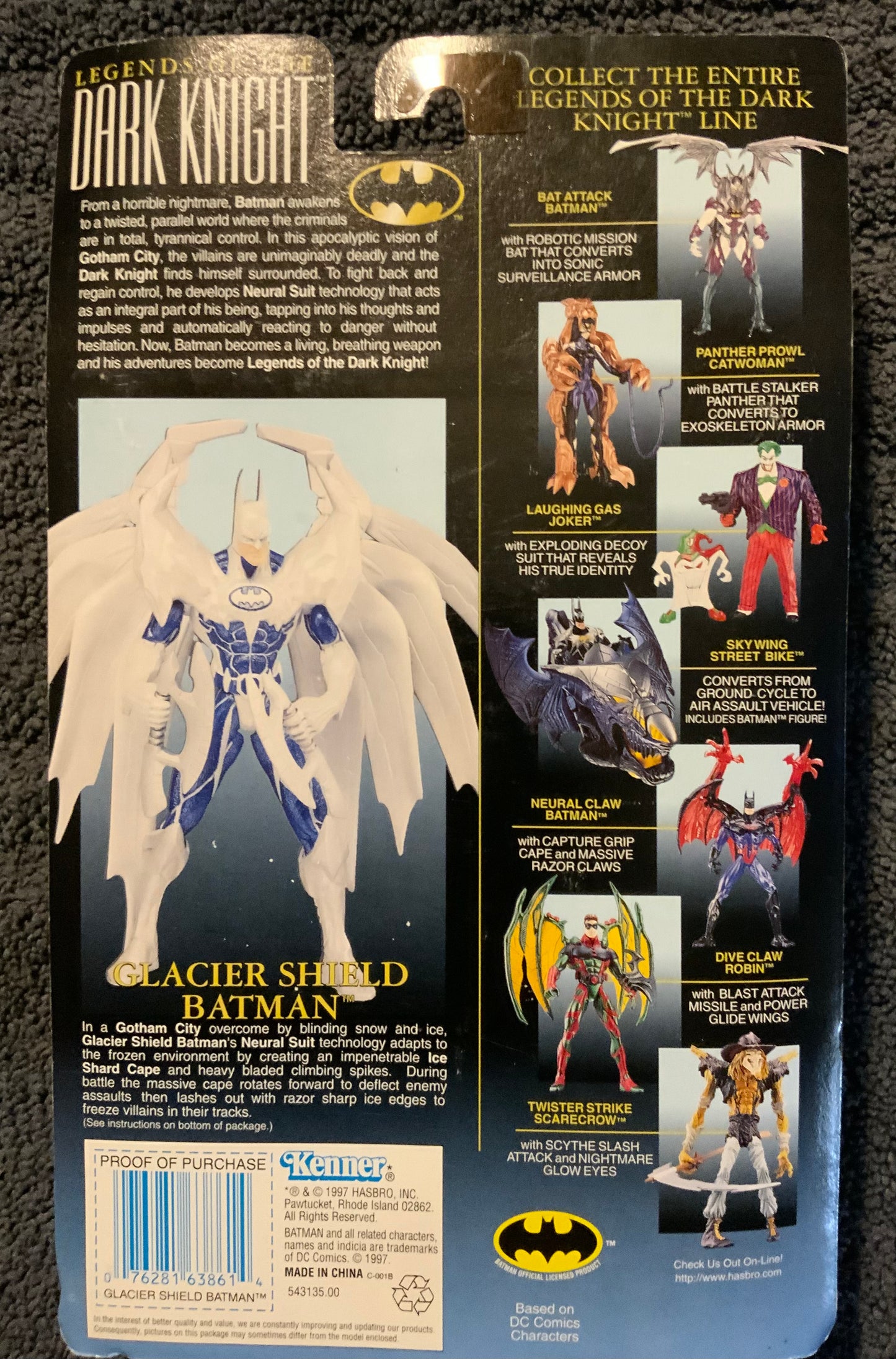 Legends of the Dark Knight: Glacier Shield Batman