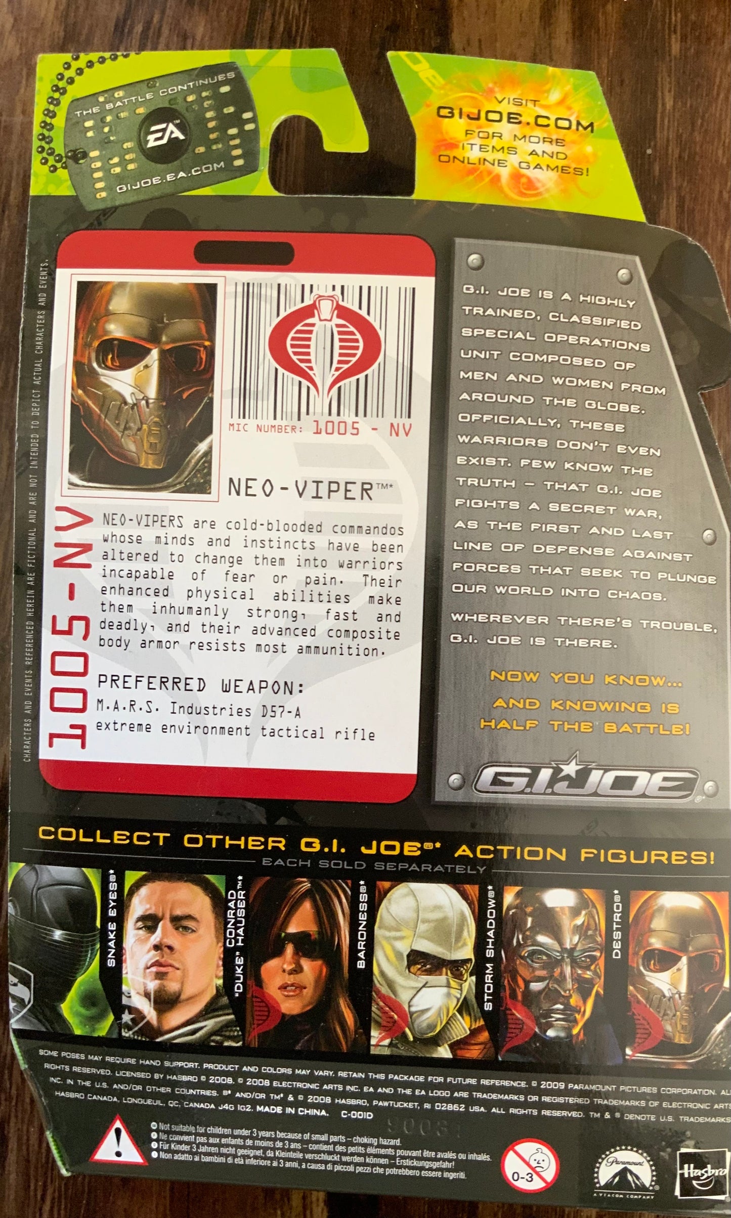 G.I.Joe: Neo Viper