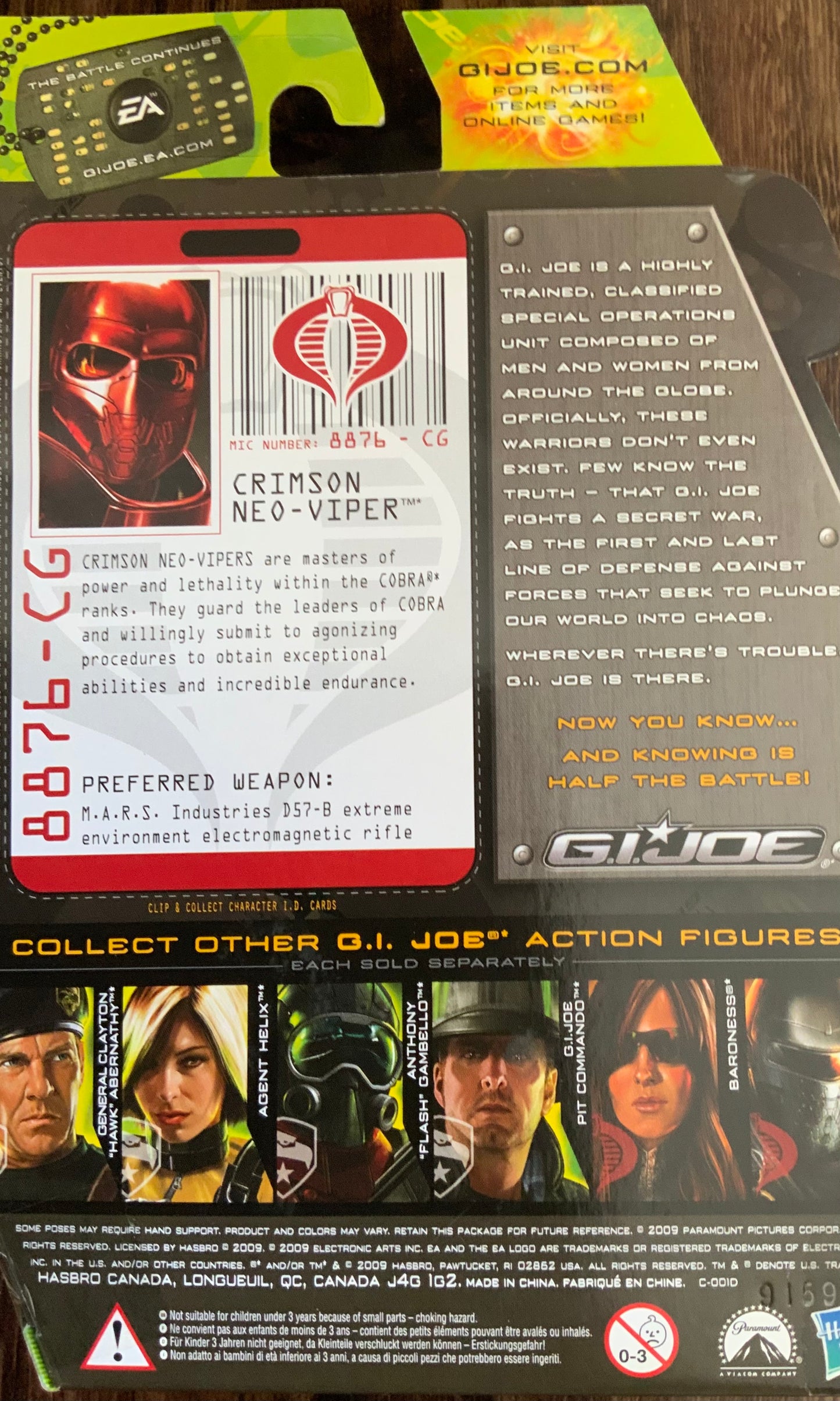 G.I.Joe: Crimson Neo Viper