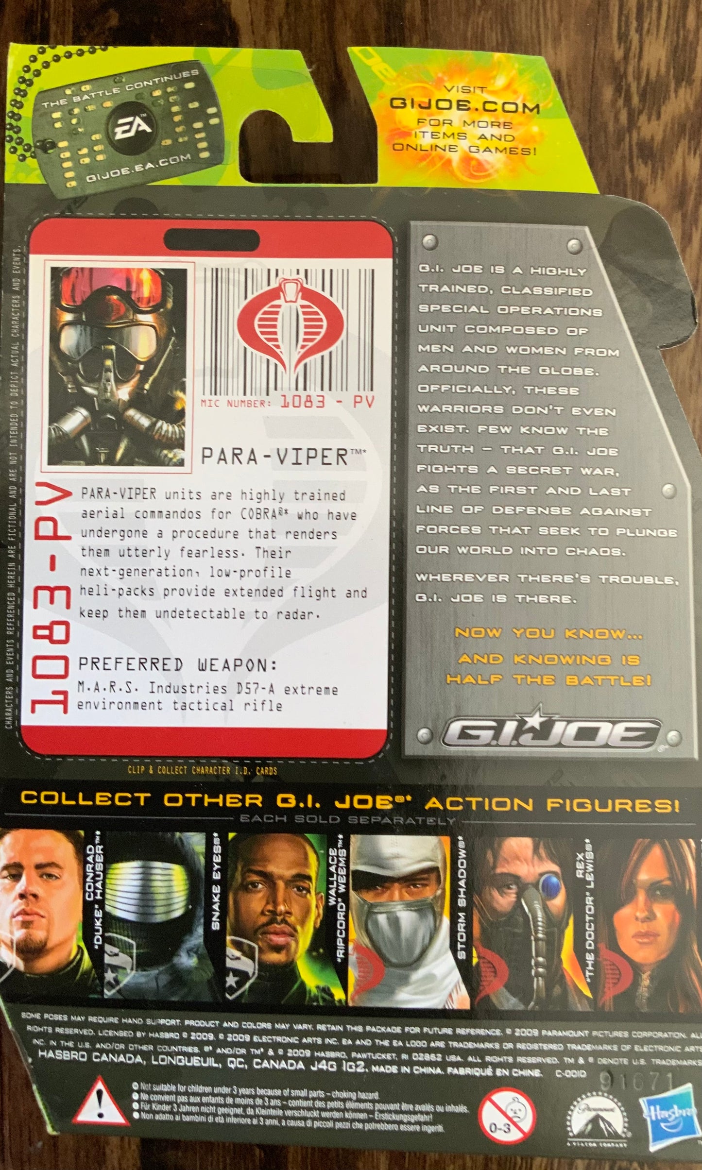 G.I.Joe: Para Viper