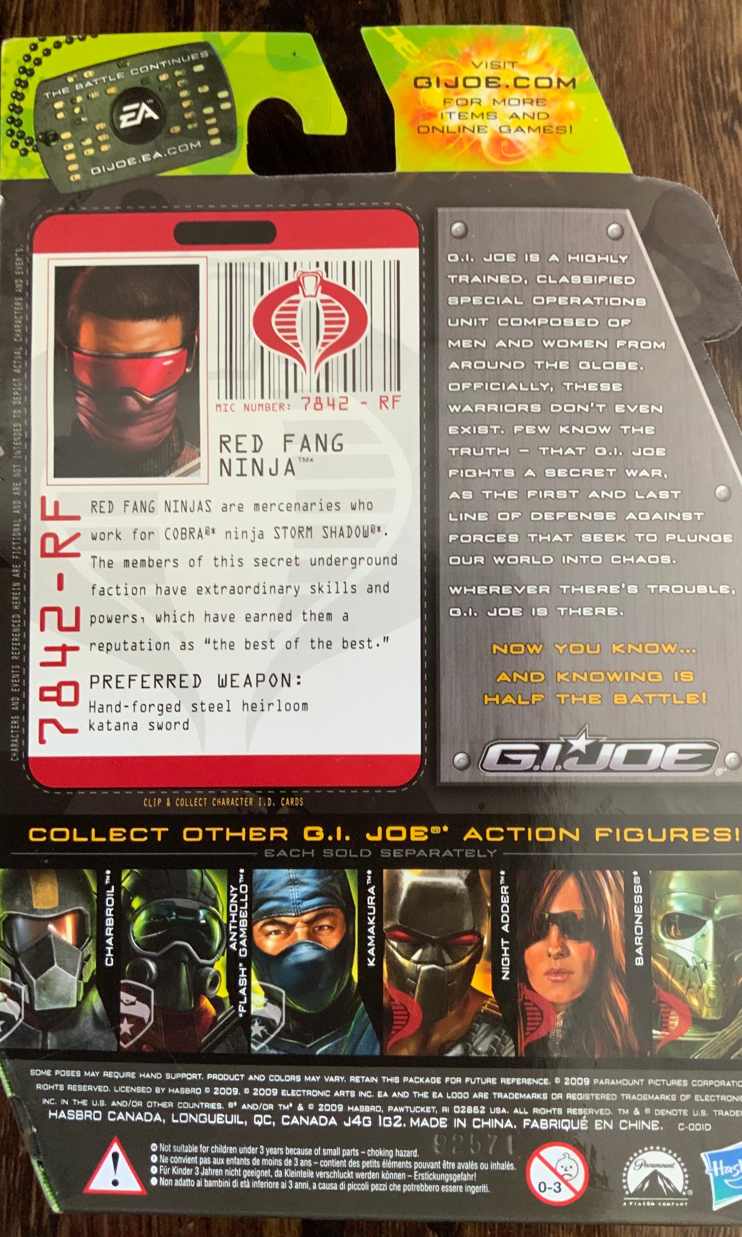 G.I.Joe: Red Fang Ninja